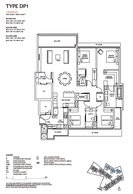 Terra Hill 1 Bedroom Floor Plan 4