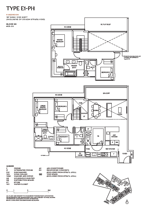 Terra Hill 1 Bedroom Floor Plan 5